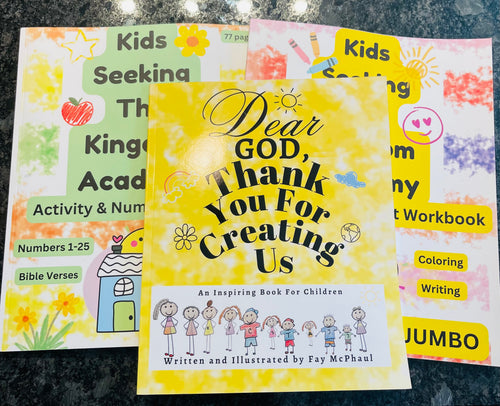 Kids Seeking The Kingdom Academy 3 Book Bundle Deal